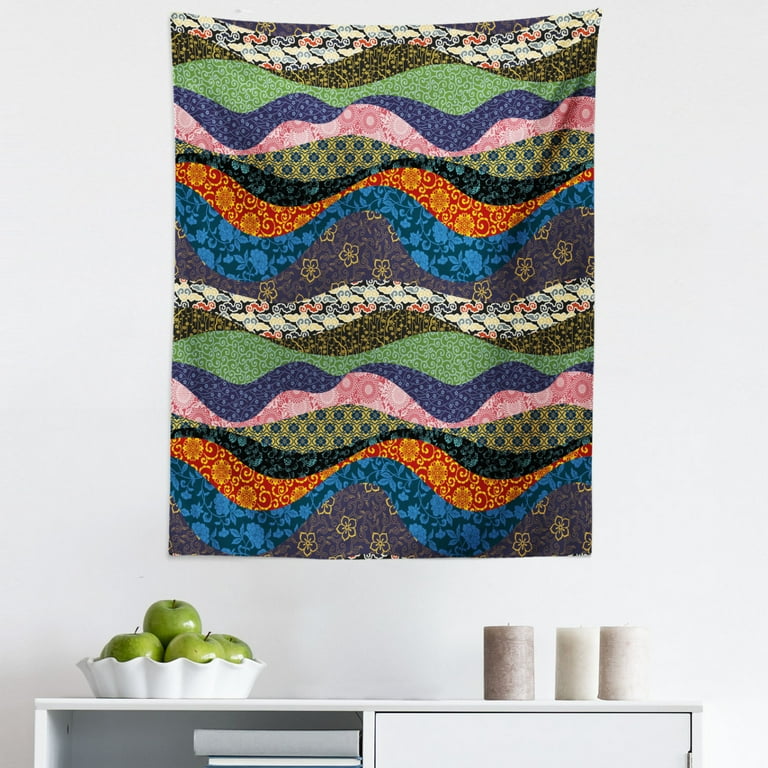 Floral print tapestry sale