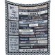 thumbnail image 1 of LHSHID Gifts for Son Son Gifts Blanket Son Gifts from Mom Gifts for Son from Mom Son Birthday Gifts Birthday Gifts for Son Son Gifts for Christmas to My Son Blanket Best Son Ever Gift 50x60in, 1 of 6