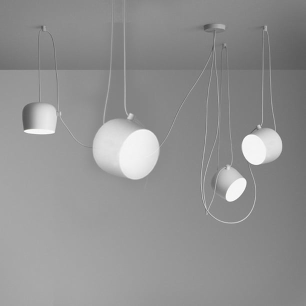 7'' Visez le Style 1/2/3/6 Lumière Réplique Suspension Éclairage Lampes Modernes Blanc Noir