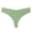 A-Green1242, variant on XIAOCHA Women's Seamless Thong Underwear form Fitting Minimal Coverage Elastic Waist Panties Smooth Sleek Everyday Thongs