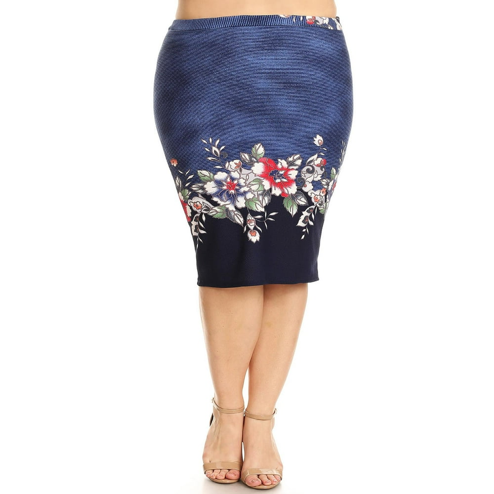 Moa Collection - MOA COLLECTION Women's Plus Size Floral ...