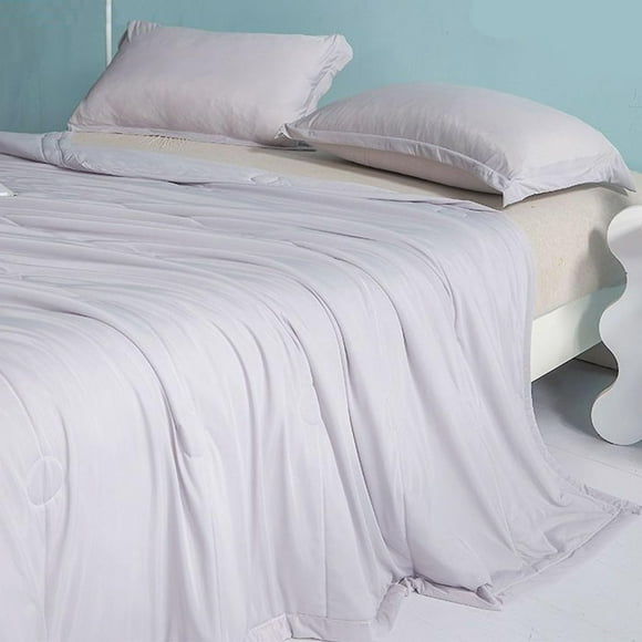 Cooling Blanket for Summer, Ice Silk, Cooling Fibres, Summer Blanket: Sleep Cooling Blanket, Summer Cooling Blankets, Comfort Blankets, Thin Plain Summer Blanket, Lightweight Travel Blanket