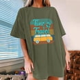 thumbnail image 2 of IROINNID Fashion Women Loose Short Sleeve Comfy Summer Printed Casual Top Pullover T-shirt Spring Saving Sale, 2 of 6