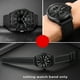 thumbnail image 4 of Correa de reloj de nailon para hombre Hamilton Khaki Field Aviation H70575733/H68401735 de 20 mm y 22 mm, 4 of 5