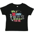 thumbnail image 3 of Inktastic My Mommy Did It and She Did It for Me with Graduation Cap Boys Toddler T-Shirt, 3 of 5