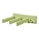 thumbnail image 3 of Dispensador de pasta de dientes autoadhesivo con exprimidor y soporte para 2 cepillos de dientes Verde, 3 of 4