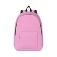 thumbnail image 2 of Rocae Pink for Durable Canvas Backpack Leisure Large Bag Travel Rucksack Multi-function Backpack Medium, 2 of 8