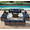 Blue, variant on Gaildon 17 Piece Patio Furniture Set with Fire Pit Table, All Weather Outdoor Sectional PE Rattan, Patio Conversation Sets with Cushions and Glass Coffee Table for Garden Lawn Balcony Porch Deck