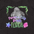 thumbnail image 4 of Inktastic Panama City Beach Florida Cute Swimming Manatee Women's Plus Size T-Shirt, 4 of 5