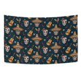 thumbnail image 4 of Tapiz de Calavera de Halloween ABPHQTO Decoración colgante 100x150 cm, 4 of 4