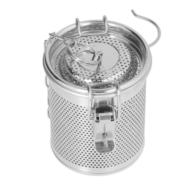 Stainless Steel Seasoning Filter Hanging Infuser with Fine Mesh for Easy Seasoning Extraction Easy Controlled Steeping Time