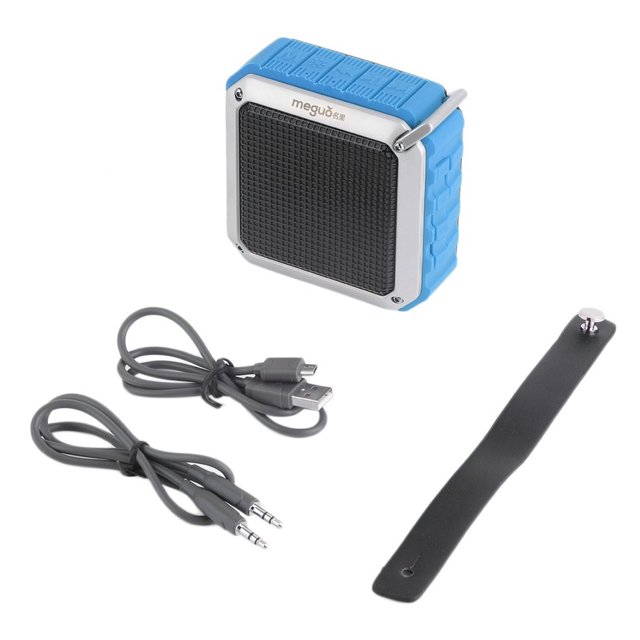Altavoz Bluetooth portátil inalámbrico estéreo Super Bass Blue