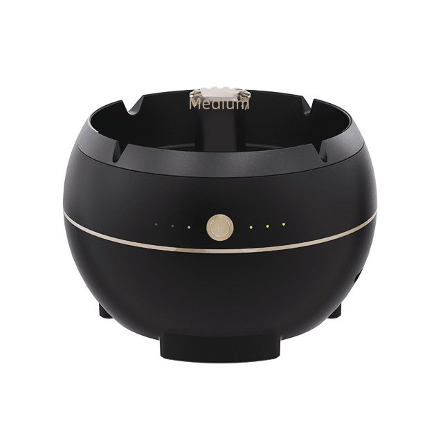 Cenicero inteligente, purificador de aire de iones negativos, artefacto para eliminar humo, hogar, sala de estar pequeña, regalo de vacaciones