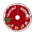 thumbnail image 4 of Falda para árbol de Navidad, suministros para faldas de árbol de Navidad, base decorativa para bricolaje, Navidad Estilo B, 4 of 9