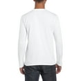 thumbnail image 3 of Gildan Mens Soft Style Long Sleeve T-Shirt, 3 of 5