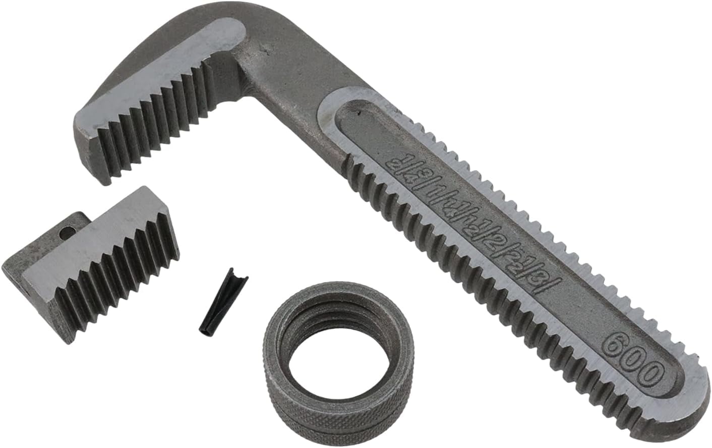 14 Inch Pipe Wrench Replacement Hook Jaw – Forged Carbon Steel Plumbing Wrench Jaw for 14" Adjustable Wrench Repair Part for Plumbing & Mechanical Tools