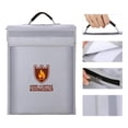 thumbnail image 2 of Bolsa De Documentos Ignífuga Bolsa De Almacenamiento Resistente Al Fuego Y Al Agua Para Ipad Documentos En Efectivo Joyas Pasaporte Advancent HA021834-00, 2 of 7
