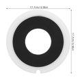 thumbnail image 4 of HEALEEP 2pcs Toilet Water Tank Washers Silicone Assorted Color for Prevent Water Leakage, 4 of 8