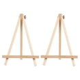 thumbnail image 3 of TAILTOSS Wood Easel Khaki for Picture Rack Small Studio 6Pcs 7.9*5.5*0.8In, 3 of 8