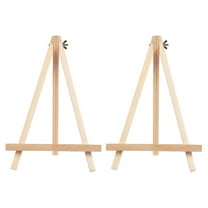 WHAMVOX 2 Pcs Mini Easel Painting Wooden Artboard Stand Kids Easel Child 24X18X2CM