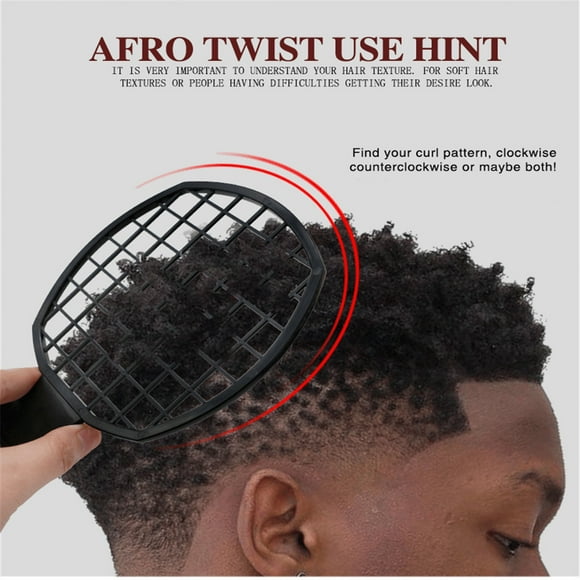 YFYDS Men's Curly Hair Comb, Styling Comb for Curly and Braided Hair, Perm Comb for Men, Easy Detangling and Grooming for Curly Styles Clearance Sales Today Deals Prime