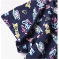 thumbnail image 4 of HAHDAXIA Womens Pajama Set Cotton Capri Pant Pyjama Short Sleeve Sleepwear Summer Pjs, 4 of 7