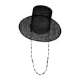 thumbnail image 1 of Sombrero tradicional coreano, sombrero de disfraz novedoso para presentaciones en clubes, Halloween, 1 of 9