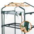 TOOCA Mini Greenhouse for Outdoor 3 Tier Portable Plant Greenhouse Kit