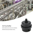 thumbnail image 4 of "G1/4 Thread Plastic Air Compressor Muffler - Dust & Moisture Filter for Silent Oil-Free Pumps, Compact & Lightweight Design (55mm Top Diameter)", 4 of 6