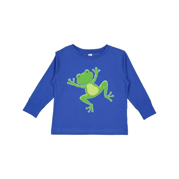Inktastic Jumping Frog Boys or Girls Long Sleeve Toddler T-Shirt