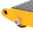 thumbnail image 4 of 15T 33000lbs Yellow Heavy Machine Dolly Skate Machinery Roller Mover Cargo Trolley, 4 of 24