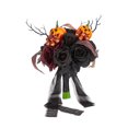 thumbnail image 2 of YIMWNYI Halloween Maple Leaf Rose Bouquet, Artificial Flower Arrangement for Table, Halloween Party Decorations, Fall Bouquet, Thanksgiving Decorations, Holiday Home Decor, Halloween Gifts, 2 of 7