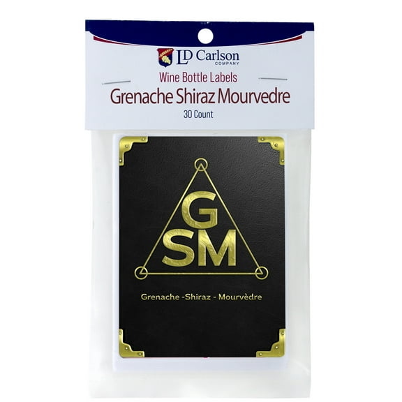 Grenache Shiraz Mourvedre Labels 30/Pack Varietal Collection