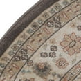 thumbnail image 2 of Radici Usa Garda Area Rug 3812 Traditional Brown Leaves Petals 5' 3" x 7' 3" Rectangle, 2 of 3