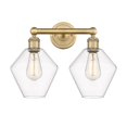 thumbnail image 2 of Innovations Lighting  Cindyrella - 2 Light 17" Bath Vanity Light Clear/Brushed Brass, 2 of 5