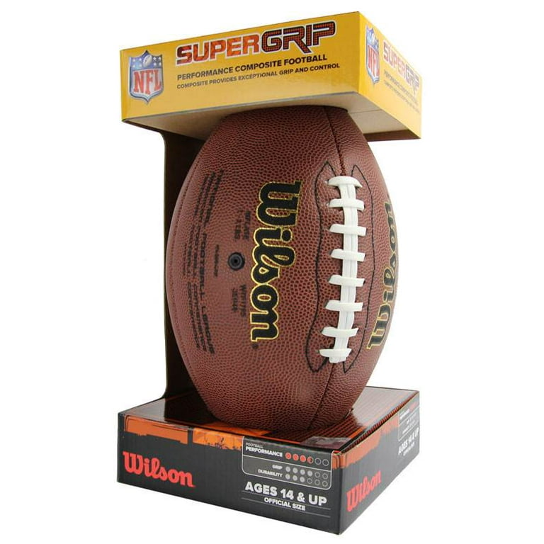 【スーパーセール】 Grip Super Size Official NFL Wilson Composite Game Leather その他