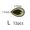S, variant on 2D Holographic Flat Fishing Lure Eyes Tape Flat Fishing Lure Eyes Stickers