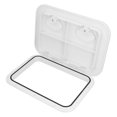 thumbnail image 4 of Deck Access Hatch Inspection Cover UV Resistant Lock Marine Boat 17-1/4x12-3/8in, 4 of 7