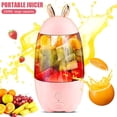 thumbnail image 3 of SUTENG Portable Blender, Personal Smoothies Blender Cordless, Mini Blender Single Serve 400ml USB Rechargeable Blender Small Juice Mixer Portable Juicer for Shakes, Smoothies, Home, Travel & Gym, 3 of 7