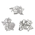 thumbnail image 1 of 100 Pcs 22-10 Awg Crimp Terminal Butt Splice Connectors Cable Sleeve Copper Tube, 1 of 4