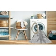 thumbnail image 2 of Ahgly Company Machine Washable Indoor Rectangle Transitional Platinum Gray Area Rugs, 5' x 7', 2 of 7