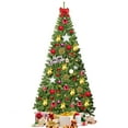thumbnail image 1 of Patiojoy 9Ft Artificial Christmas Tree PVC Hinged Spruce Xmas Tree W/ 2094 Branch Tips, 1 of 10