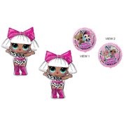 Anagram 34" (2) L.O.L. Surprise Diva Foil Balloons and (1) 18" Double Sided Lol Balloon