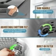 thumbnail image 6 of Veeboto Washing Machine, 15.6 lb Portable Washer with LED Display, 10 Programs & 8 Water Levels, Tub and Spin-Dry Combo with Child Lock with Delayed Start for Apartments, Dorms, Home and More, 6 of 9