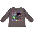 thumbnail image 3 of Inktastic 100 Days of School Pastel Stars Boys or Girls Long Sleeve Toddler T-Shirt, 3 of 5