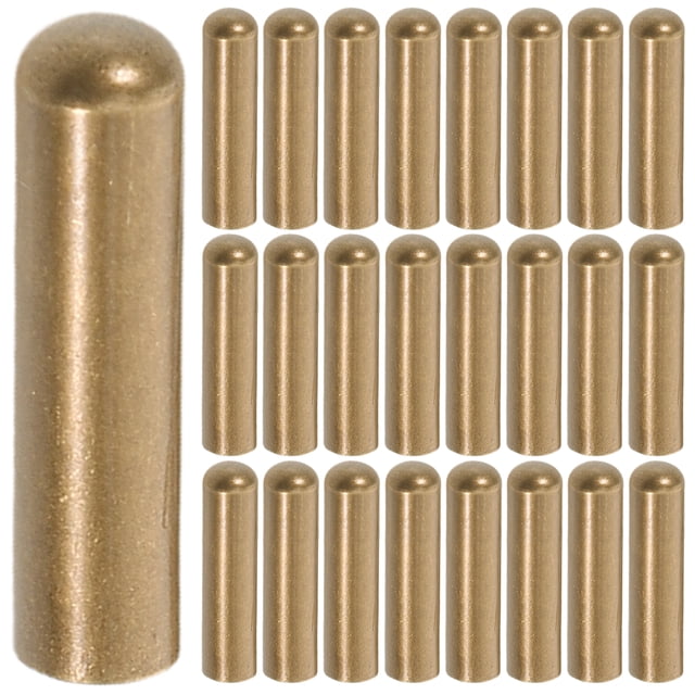 MOVTOTOP MLINS 50 Pcs Embouts de Lacets et Cordons de Rechange en Métal pour Réparation et Fabrication de Têtes Rondes