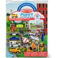 thumbnail image 1 of shiyou-Vehicles Puffy Sticker Play Set Travel Toy with Double-Sided Background, 32 Reusable Puffy Stickers, 1 of 4