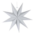 thumbnail image 2 of Adorno colgante de estrella grande 3D, decoración navideña creativa, decoración colgante de estrella grande de 30 cm para vacaciones de cumpleaños Gris, 2 of 8