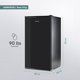 thumbnail image 4 of Refrigerador Frigobar 90 L 3.2 Pies con Congelador, Termostato, Estante para Botellas y Puerta Reversible, 4 of 8