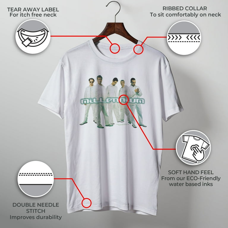 Men's Backstreet Boys Millennium Album Cover Graphic T-Shirt
